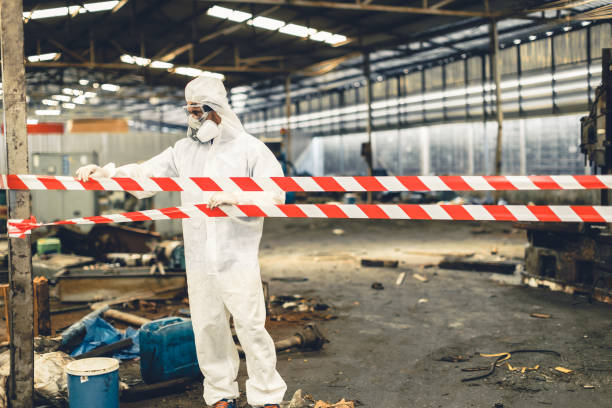 Professional Crime Scene Cleanup technician working in Louisville, TN